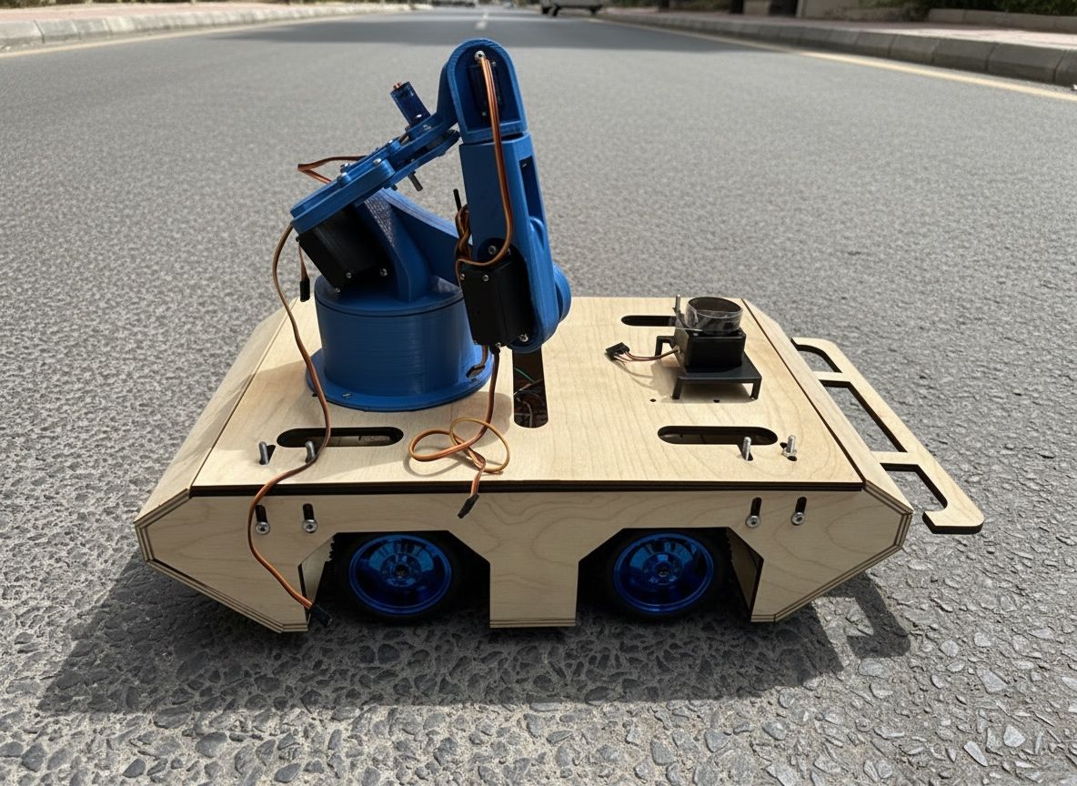 Autonomous Mobile Manipulator Robot